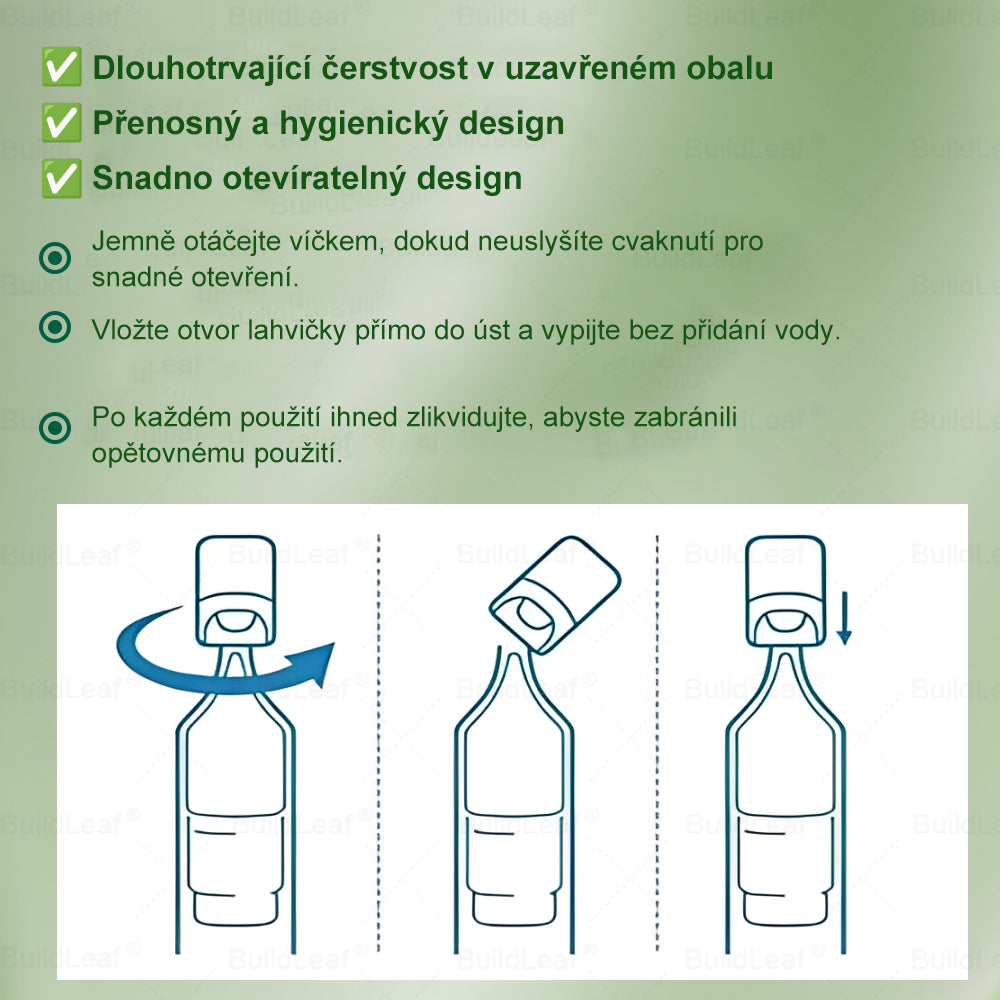 BuildLeaf® GLP-1 6-v-1 Health Solution Perorální tekutina (🧬Pouze jednou denně, viditelné změny za 7 dní) ✅ Pro obezitu, kardiovaskulární onemocnění, cukrovku, spánkovou apnoe, zdraví střev, problémy s klouby a další