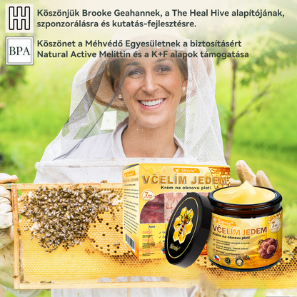 🐝 Sinvie® Krém na obnovu pleti s včelím jedem 👨‍⚕ Doporučeno dermatology ✅CE schváleno - 50ml