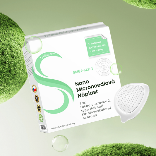 Voilaist® SMGT-GLP-1 Nano Microneedlová Náplast – 💧Bezbolestná, dlouhotrvající, zaměřená na řešení cukrovky, obezity a kardiovaskulárních onemocnění