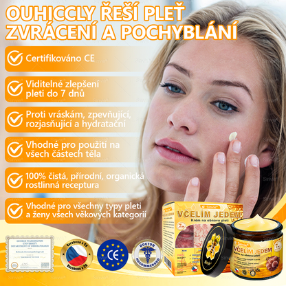🐝 Sinvie® Krém na obnovu pleti s včelím jedem 👨‍⚕ Doporučeno dermatology ✅CE schváleno - 50ml