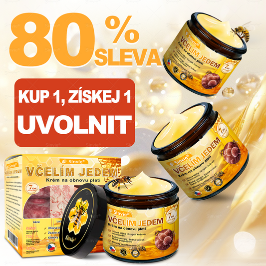 CZ🐝Doporučení dermatologa  ✨Sinvie® Krém na obnovu pleti s včelím jedem 🔥 Český vývoj, výroba a dodávka v České republice - 50ml