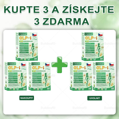 BuildLeaf® GLP-1 6-v-1 Health Solution Perorální tekutina (🧬Pouze jednou denně, viditelné změny za 7 dní) ✅ Pro obezitu, kardiovaskulární onemocnění, cukrovku, spánkovou apnoe, zdraví střev, problémy s klouby a další
