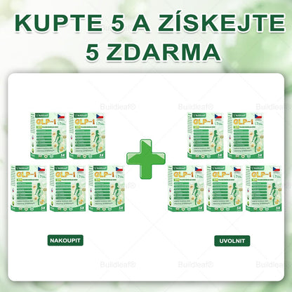 BuildLeaf® GLP-1 6-v-1 Health Solution Perorální tekutina (🧬Pouze jednou denně, viditelné změny za 7 dní) ✅ Pro obezitu, kardiovaskulární onemocnění, cukrovku, spánkovou apnoe, zdraví střev, problémy s klouby a další