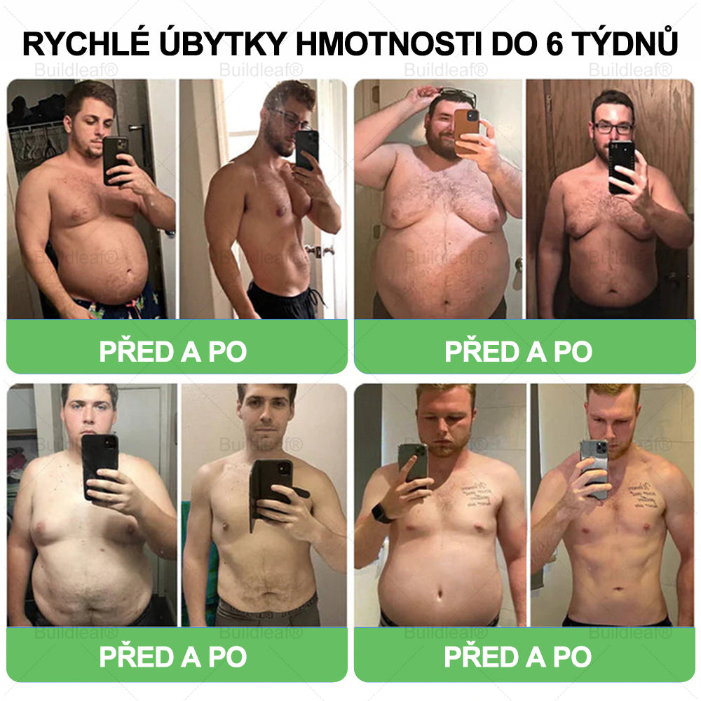 BuildLeaf® GLP-1 6-v-1 Health Solution Perorální tekutina (🧬Pouze jednou denně, viditelné změny za 7 dní) ✅ Pro obezitu, kardiovaskulární onemocnění, cukrovku, spánkovou apnoe, zdraví střev, problémy s klouby a další