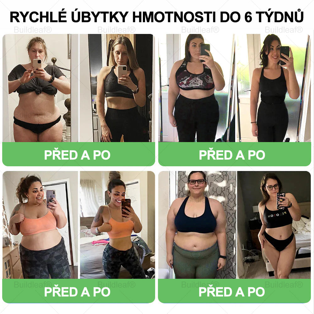 BuildLeaf® GLP-1 6-v-1 Health Solution Perorální tekutina (🧬Pouze jednou denně, viditelné změny za 7 dní) ✅ Pro obezitu, kardiovaskulární onemocnění, cukrovku, spánkovou apnoe, zdraví střev, problémy s klouby a další