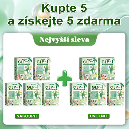 BuildLeaf® GLP-1 8-v-1 Fit & Vital Řešení (Jednou denně, viditelné změny za 7 dní) - Obezita, kardiovaskulární zdraví, cukrovka, spánková apnoe, zdraví střev, problémy se klouby a další.