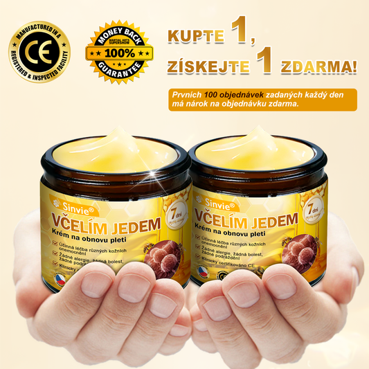 Sinvie® Krém na obnovu pleti s včelím jedem | 50 ml | Doporučeno Českou dermatovenerologickou společností